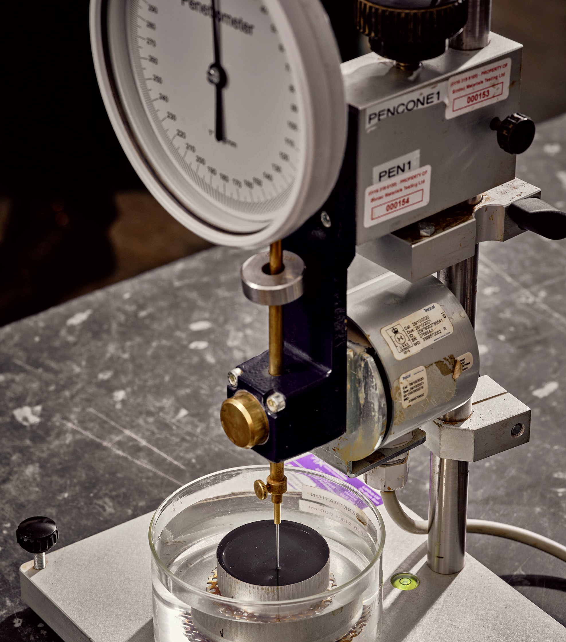 Lab testing machine