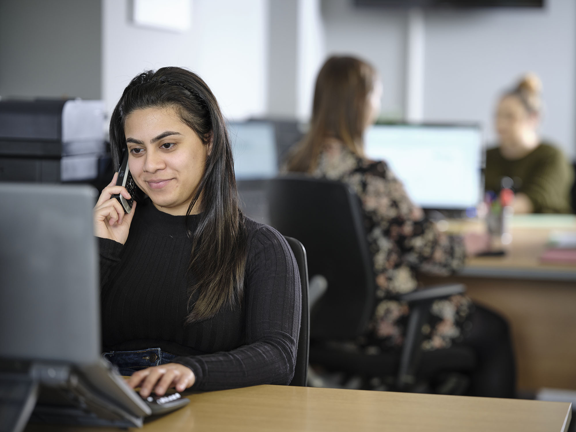 Simtec office worker