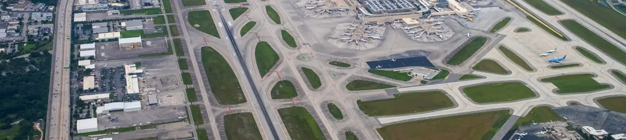 Aerial view of the JCB Factory Aerial view of the JCB Factory