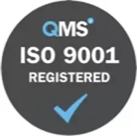 ISO9001 Registered Circle Logo ISO9001 Registered Circle Logo