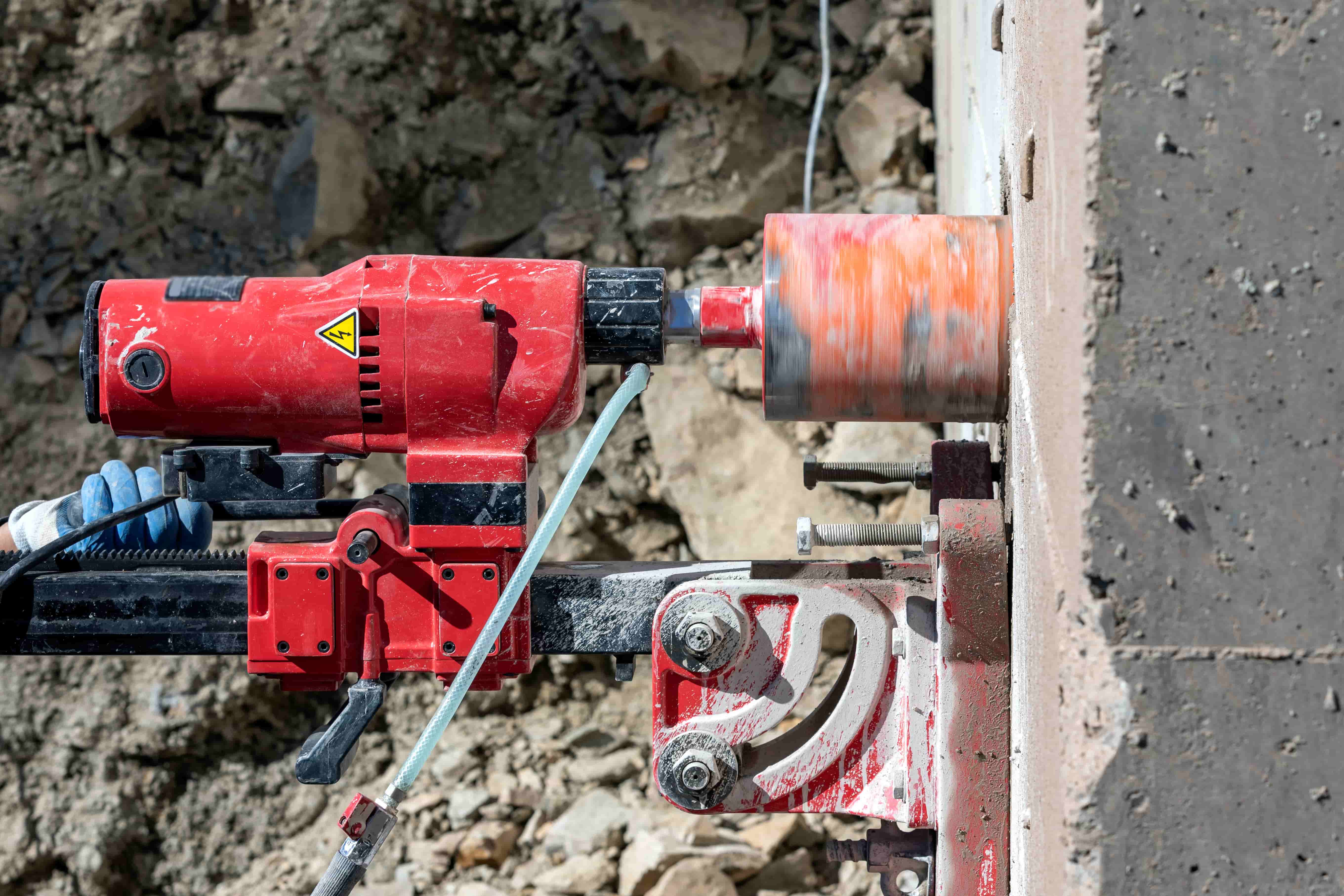 Wall Concrete Drilling