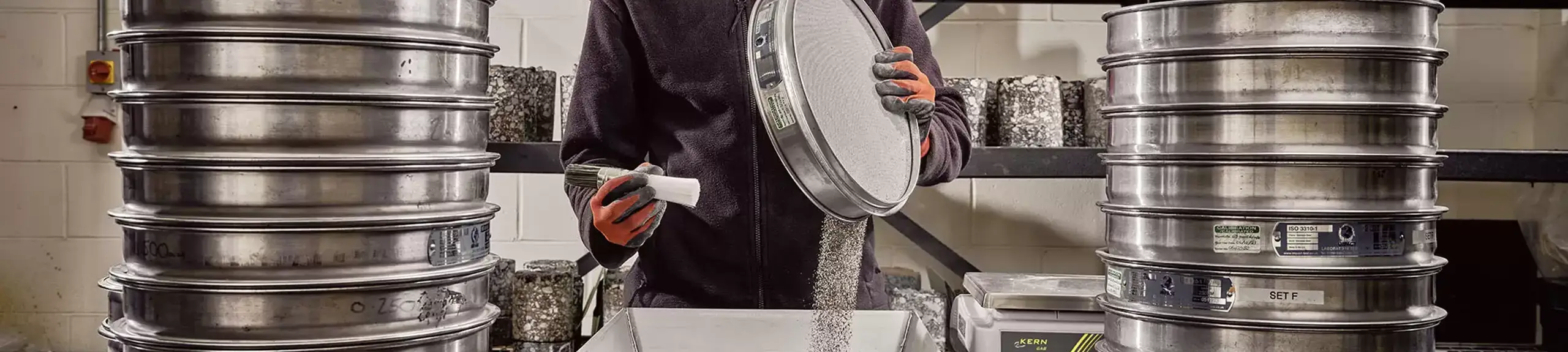 Soil Sieving in the Lab Soil Sieving in the Lab