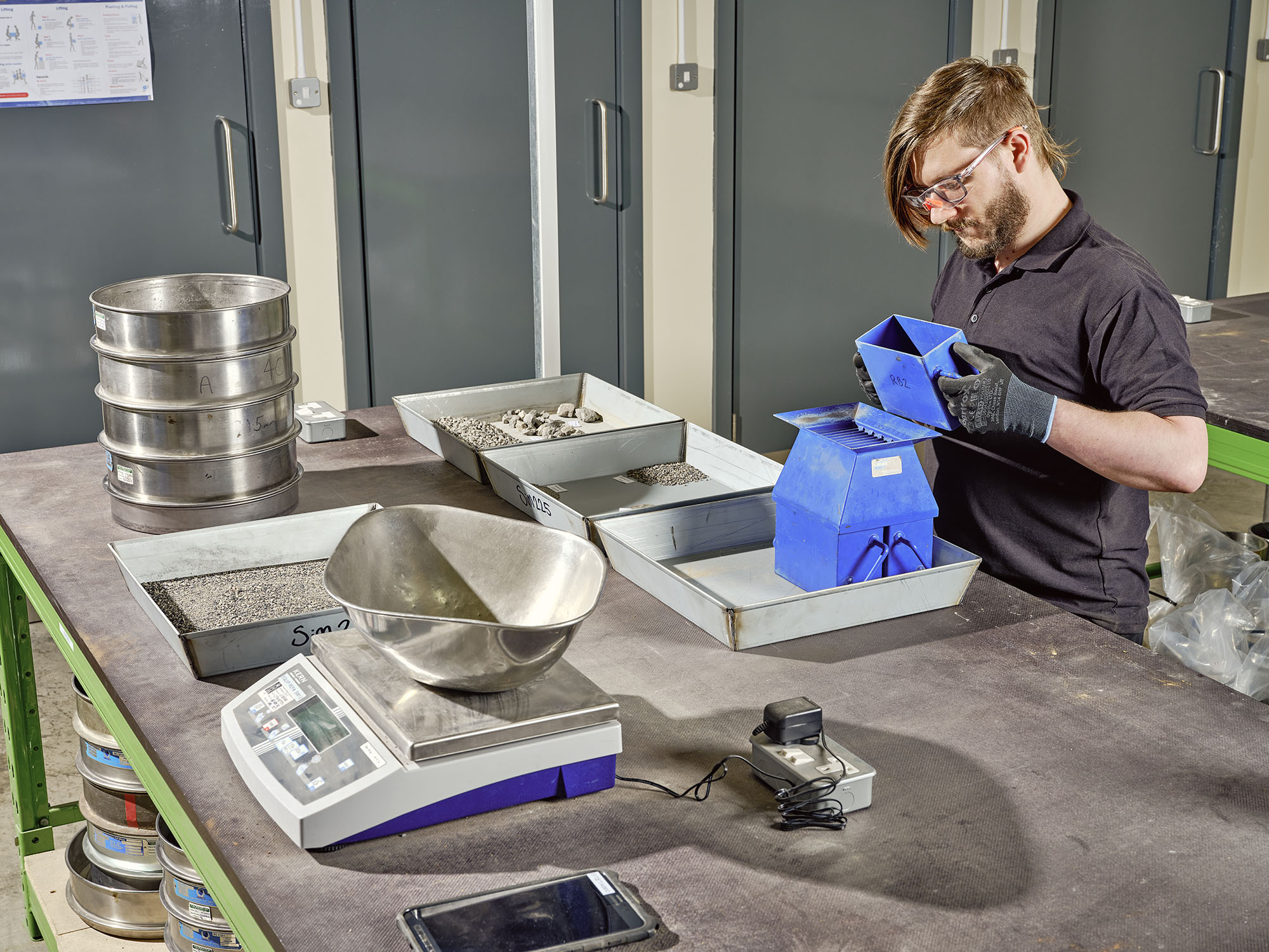 Aggregates Testing in the lab